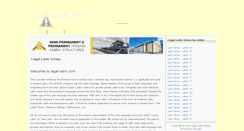 Desktop Screenshot of legal-latin.com